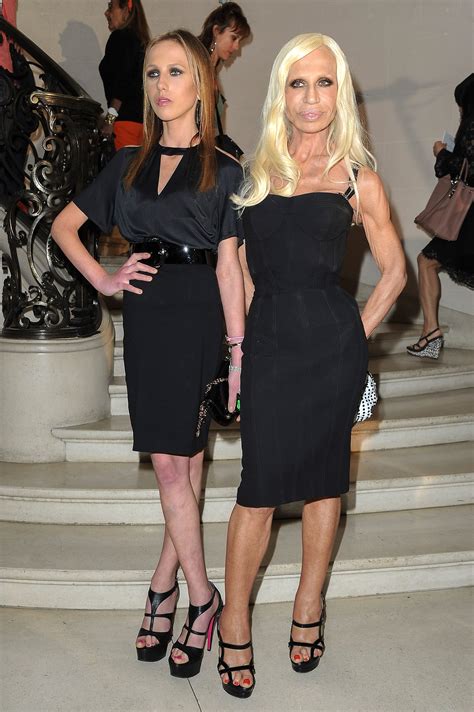 allegra versace beck|where is donatella versace now.